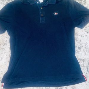 Mens Lacoste Polo Shirt Size 6(L) black
